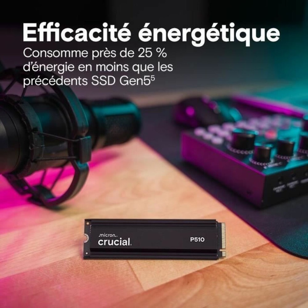 Disque dur Crucial 1 TB SSD