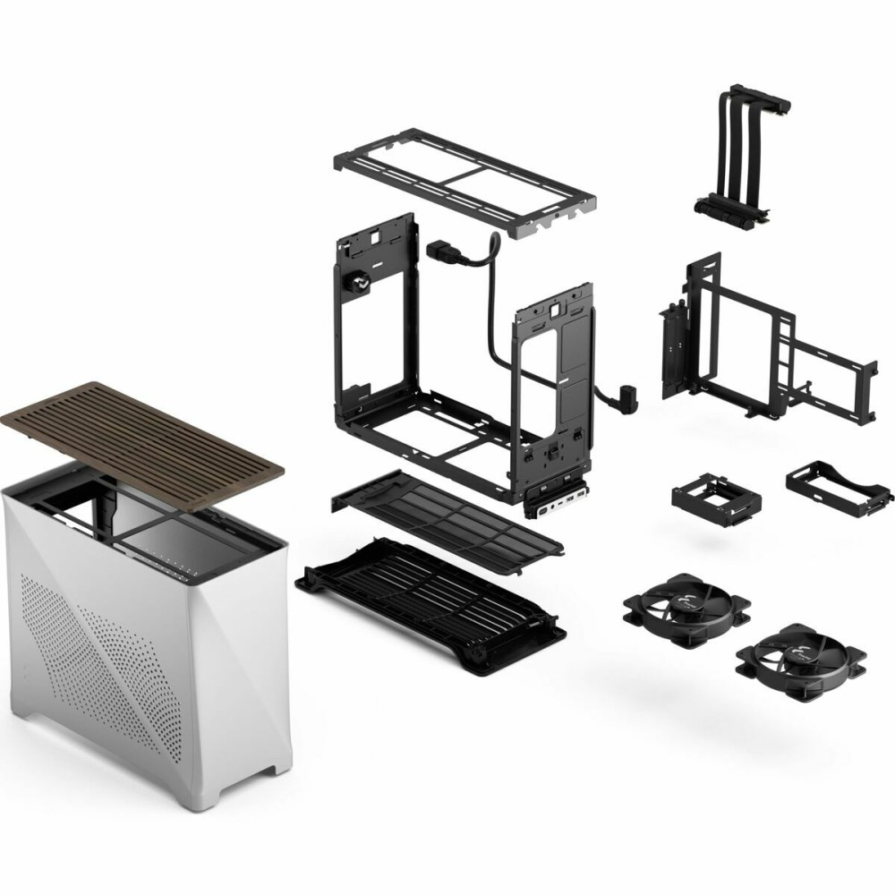 ATX Mini-tower Box Case Fractal Silver