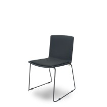 Empfangsstuhl Foröl 5523VN840 Schwarz 5 Stück