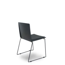 Reception Chair Foröl 5523VN840 Black 5 Units