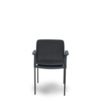 Reception Chair Foröl 4519PTNM840B840 Black 4 Units