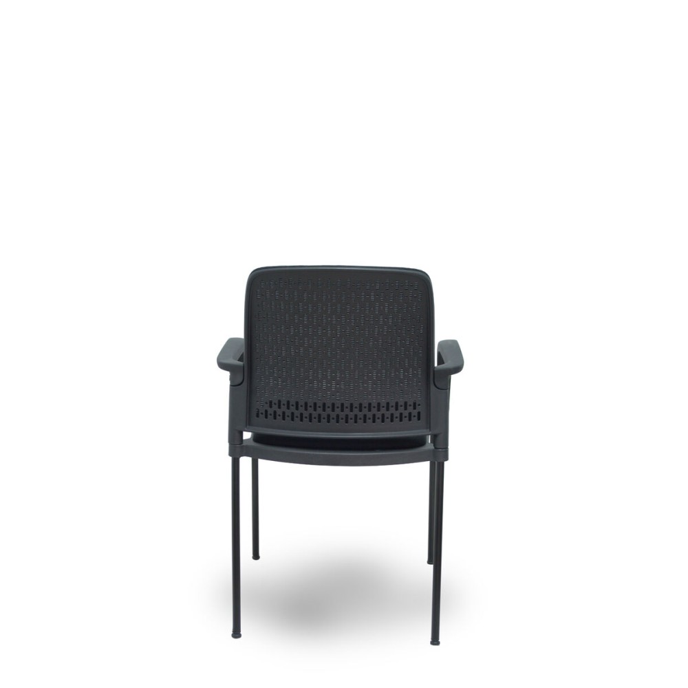 Reception Chair Foröl 4519PTNM840B840 Black 4 Units