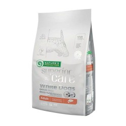 Fodder NATURE'S PROTECTION Superior Care White Dogs Salmon 1,5 Kg