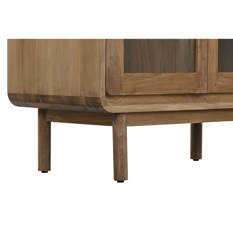 Displayständer Home ESPRIT Kristall Teakholz 80 x 45 x 190 cm