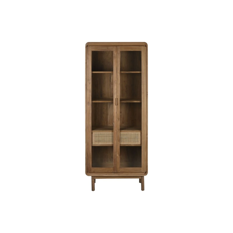 Displayständer Home ESPRIT Kristall Teakholz 80 x 45 x 190 cm