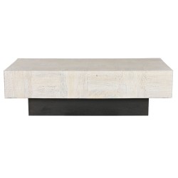 Centre Table Home ESPRIT Black Beige Wood 150 x 77 x 46 cm