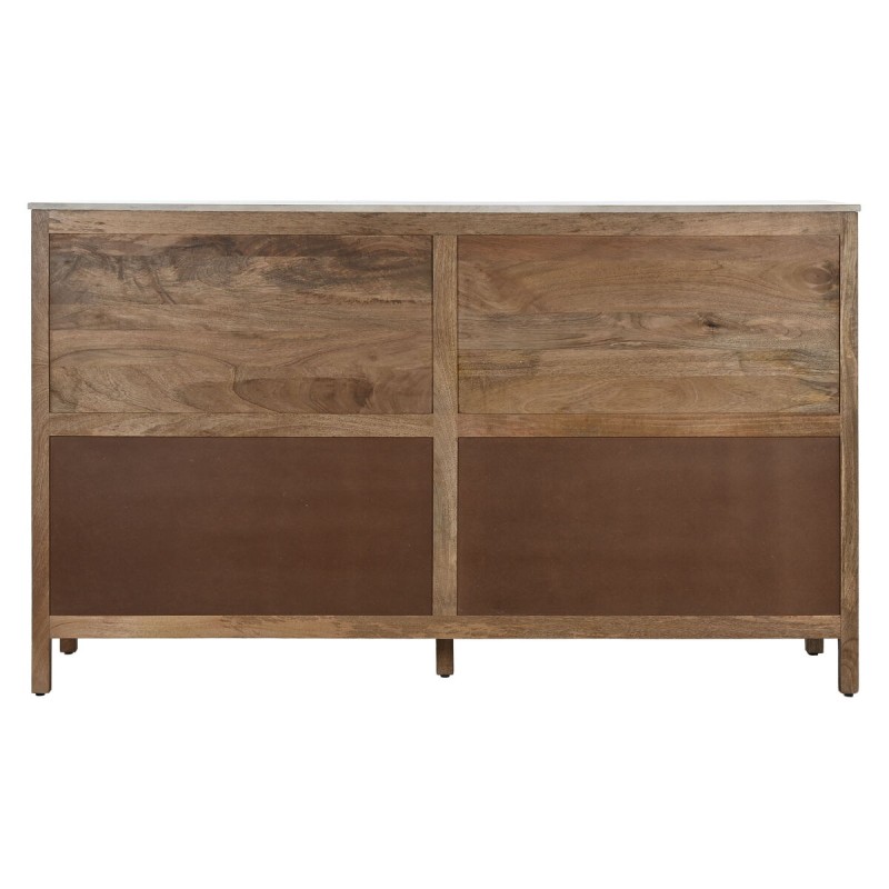 Buffet Home ESPRIT Naturel Verre Bois de manguier 175 x 45,2 x 105 cm