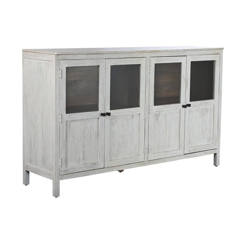 Sideboard Home ESPRIT White Crystal Mango wood 175 x 45,2 x 105 cm