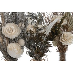 Decorative Plant Home ESPRIT Crystal Flower 11 x 11 x 40 cm (3 Units)