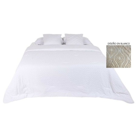 Bedspread (quilt) Home ESPRIT White 180 x 260 cm