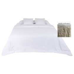 Bedspread (quilt) Home ESPRIT White 180 x 260 cm