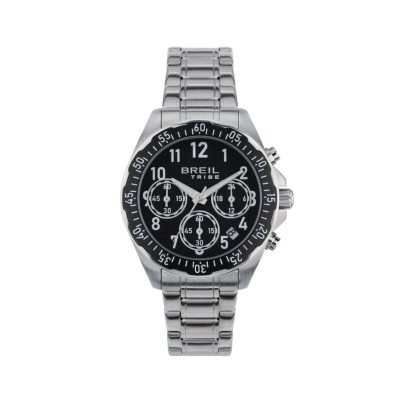 Montre Homme Breil EW0718 Noir Argenté (Ø 37 mm)