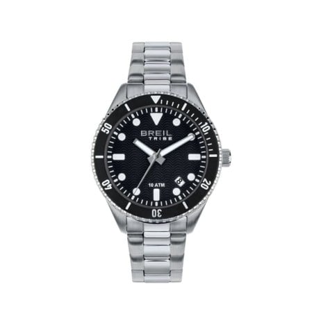 Montre Homme Breil EW0716 Noir Argenté (Ø 39 mm)