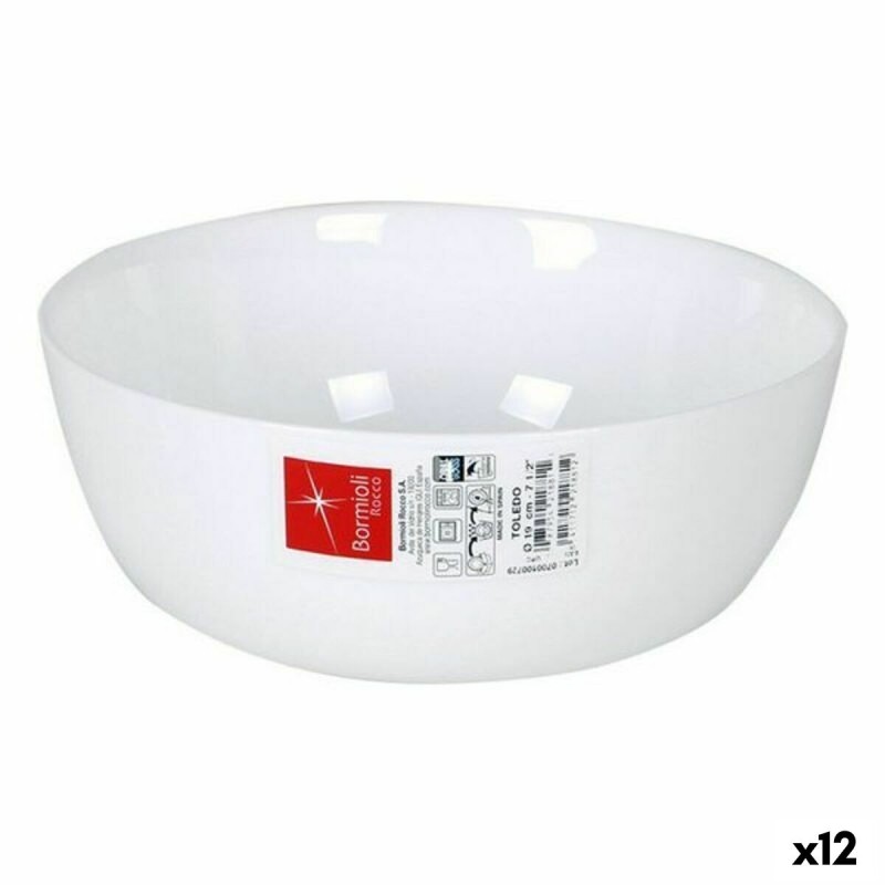 Salatschüssel Bormioli 104811 (12 Stück) (ø 19 cm)