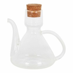 Huilier La Mediterránea Bell Verre Borosilicaté Avec couvercle Silicone (24 Unités) (125 cc)