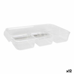 Mehrzweck-Organizer Confortime Durchsichtig 37,5 x 23,5 x 5, cm (12 Stück)