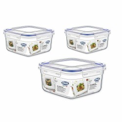 Lunchbox-Set Dem Luftdicht 3 Stücke 500 ml 18 x 18 x 10 cm (6 Stück)