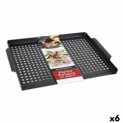 Griddle with Holes for the Barbecue Algon (36 x 29 cm)