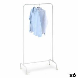 Hat stand Confortime White 78 x 44,5 x 160 cm With wheels (6 Units)