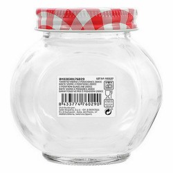 Jar Mediterraneo Glass 280 ml 9,2 x 7,1 x 9,3 cm (48 Units)