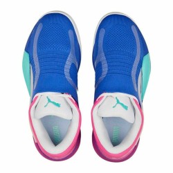 Basketballschuhe für Erwachsene Puma Rise Rosa Blau