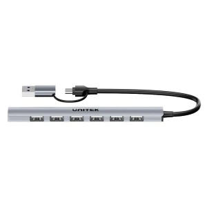 Hub USB Unitek H1209AGY01 Grau