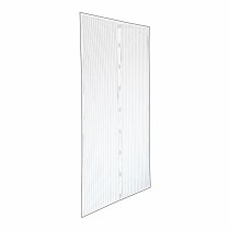 Fliegenvorhang IRS Weiß 140 x 240 cm Magnet Türen Plattenspeicher (2 Stück)