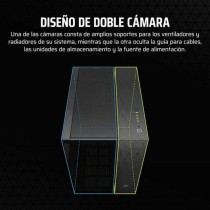 ATX Semi-Tower Gehäuse Corsair CC-9011283-WW Schwarz Bunt Aluminium