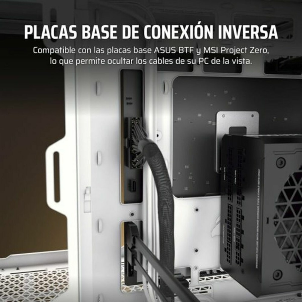ATX Semi-Tower Gehäuse Corsair CC-9011283-WW Schwarz Bunt Aluminium