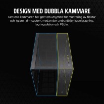 ATX Semi-Tower Gehäuse Corsair CC-9011283-WW Schwarz Bunt Aluminium