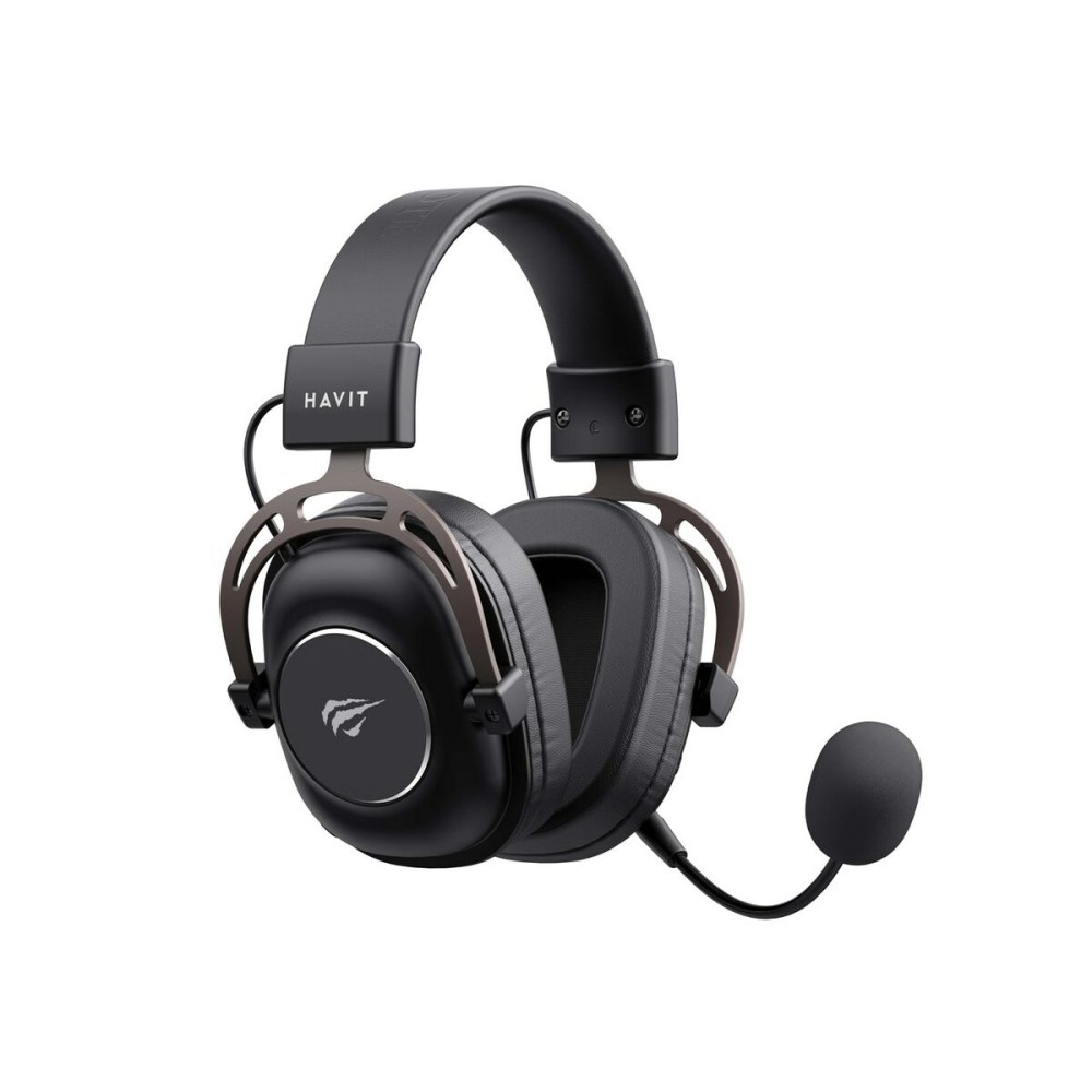 Headphones with Microphone Havit H2002YGbo Black