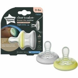 Pacifier Tommee Tippee Natural Night Shape 2 Units