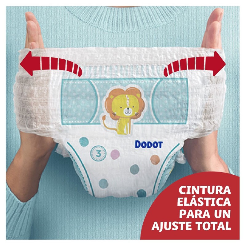 Nappies Dodot Pants Size 7 17 kg (23 Units)