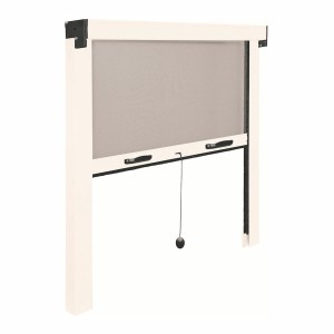 Mosquito net IRS White 100 x 140 cm Aluminium Fibreglass Windows Roll-up