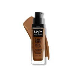 Base de Maquillage Crémeuse NYX Can't Stop Won't Stop Warm mahogany 30 ml