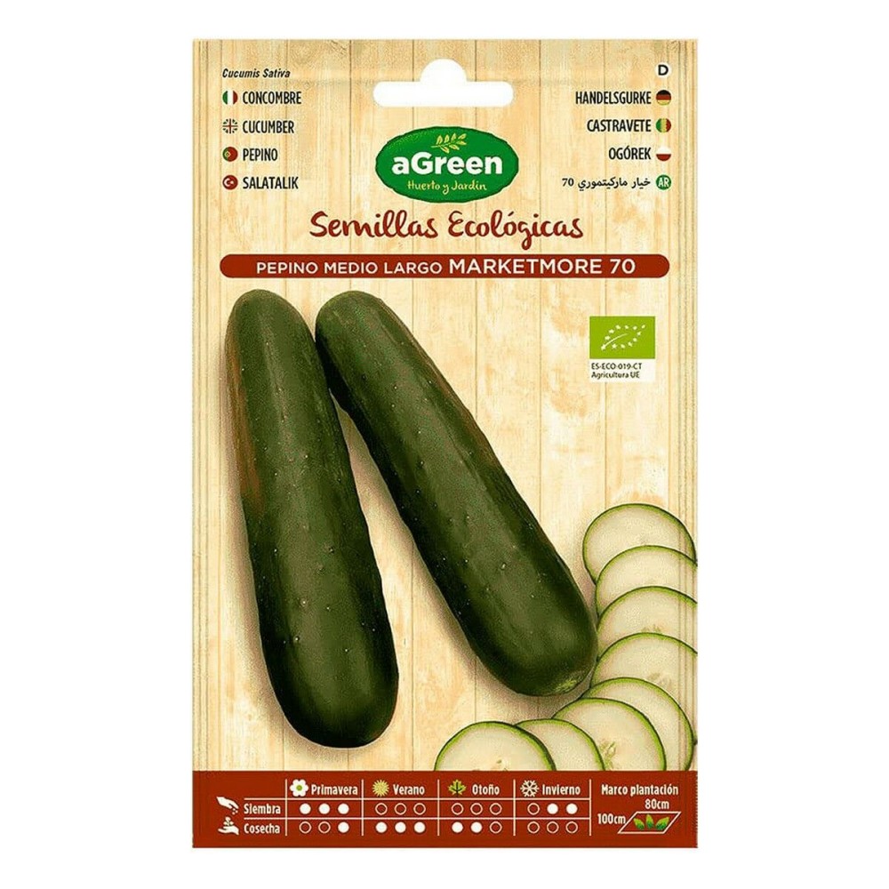 Seeds aGreen Cucumber Ecological