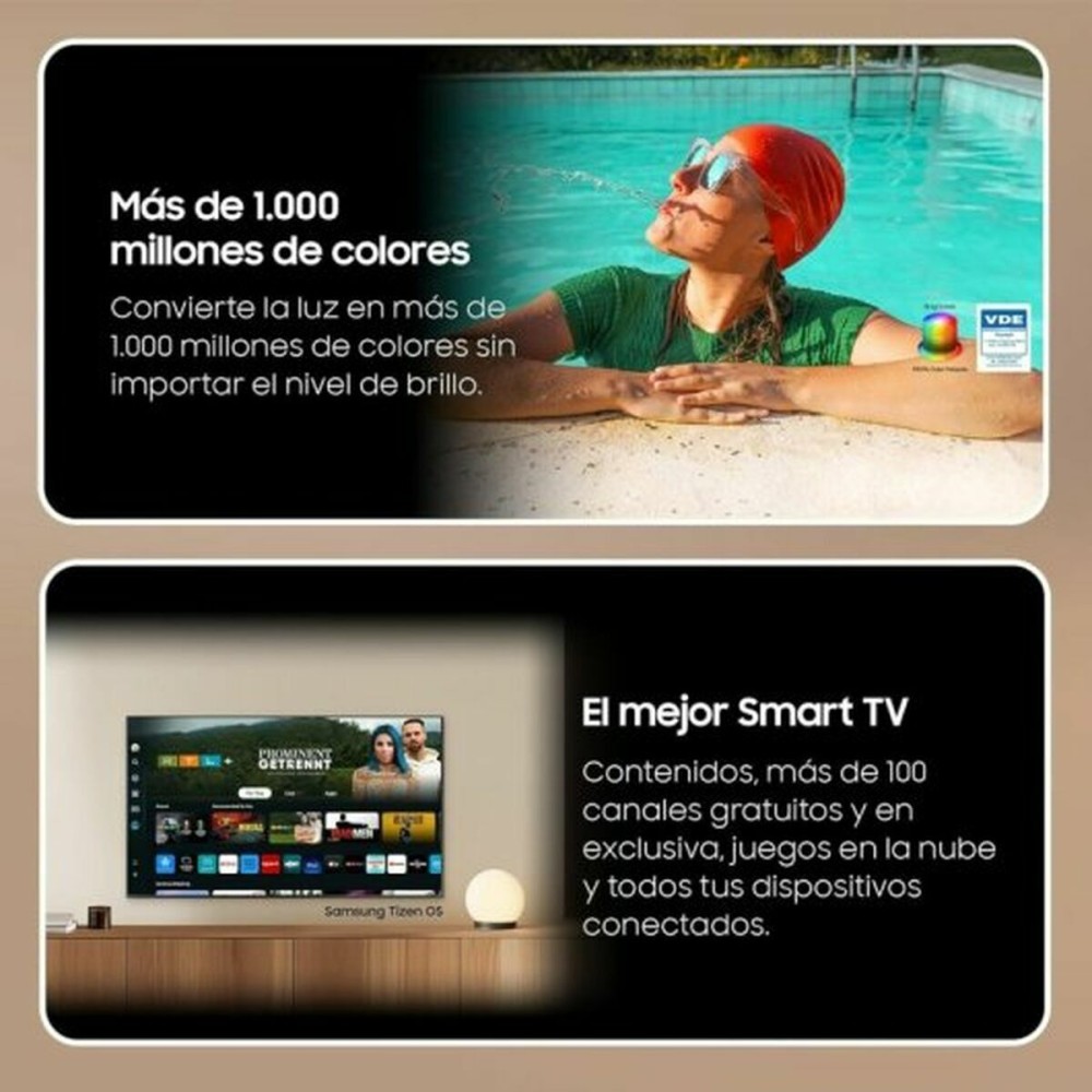 TV intelligente Samsung TQ55Q77DATXXC 55" 4K Ultra HD LED HDR QLED