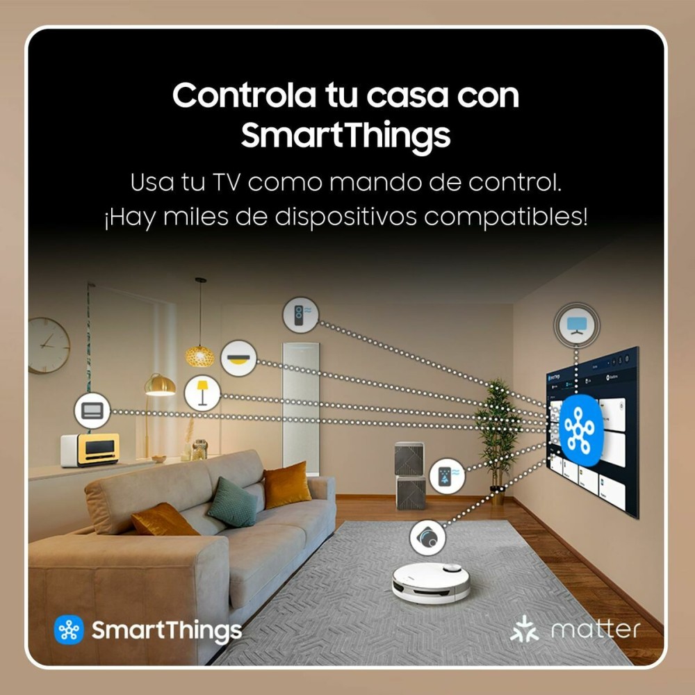 Smart TV Samsung TQ55Q77DATXXC 55" 4K Ultra HD LED HDR QLED