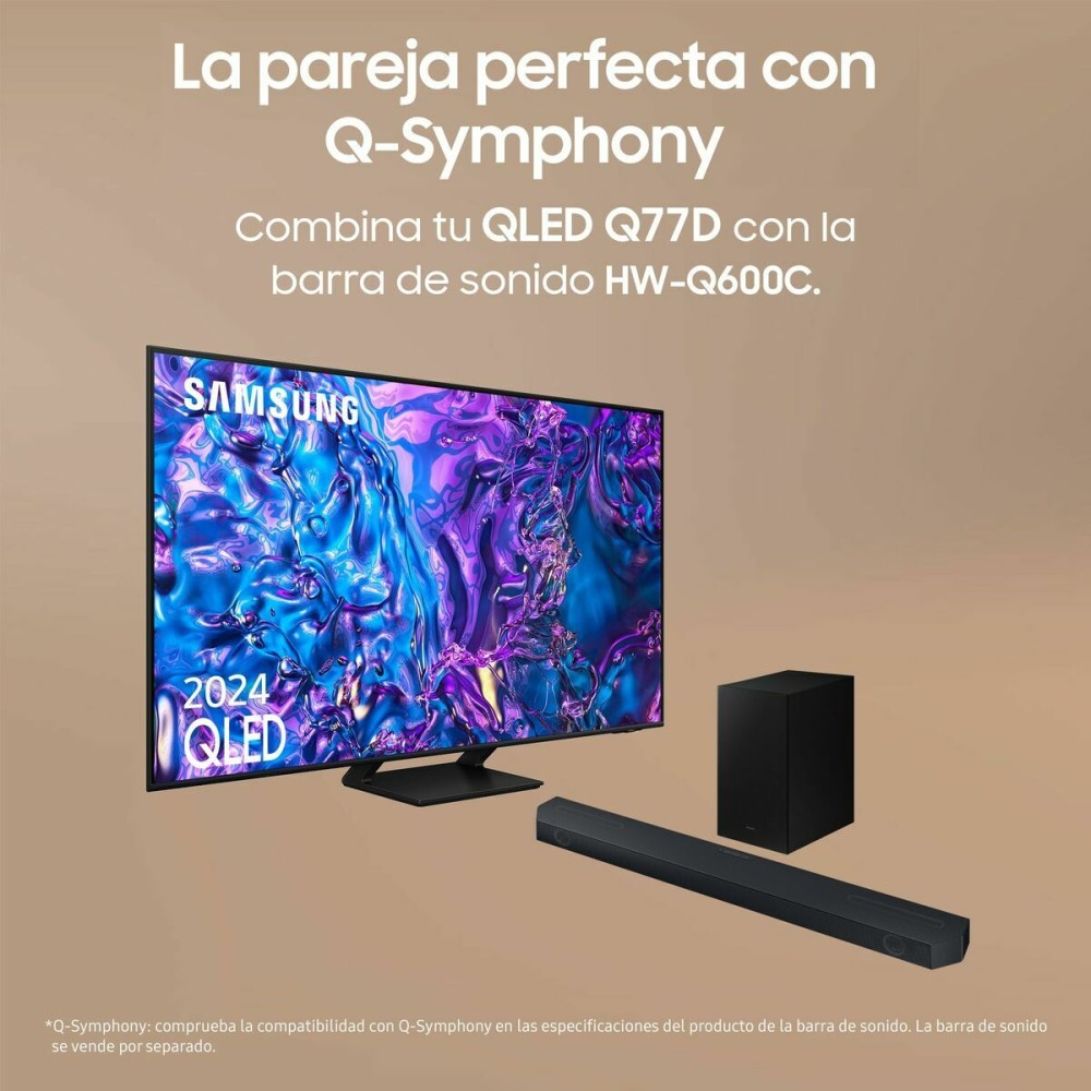 TV intelligente Samsung TQ55Q77DATXXC 55" 4K Ultra HD LED HDR QLED