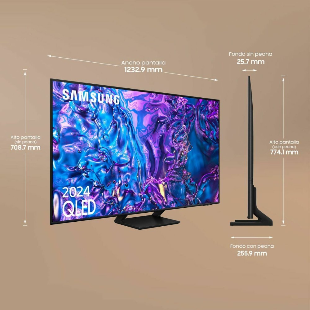 Smart TV Samsung TQ55Q77DATXXC 55" 4K Ultra HD LED HDR QLED