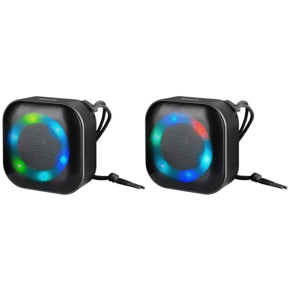 Haut-parleurs bluetooth portables Defender 65009 Noir 3 W