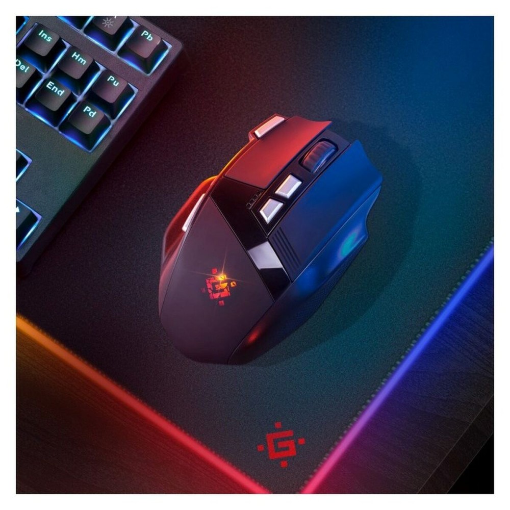 Gaming Maus Defender GM-885 KNIGHT Schwarz 3200 DPI
