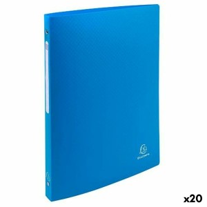 Ringbuch Exacompta Hellblau A4 (20 Stück)