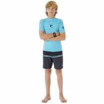 T-shirt à manches courtes enfant Rip Curl Corps L/S Rash Vest Bleu Lycra Surf