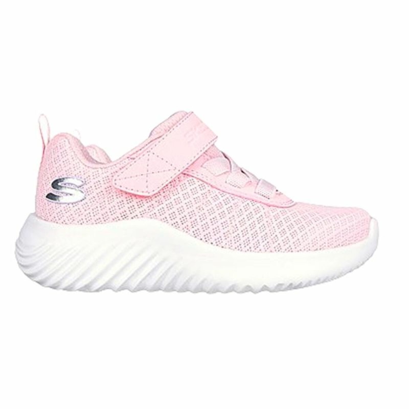 Chaussures de Sport pour Enfants Skechers Bounder-Cool Cruise Rose