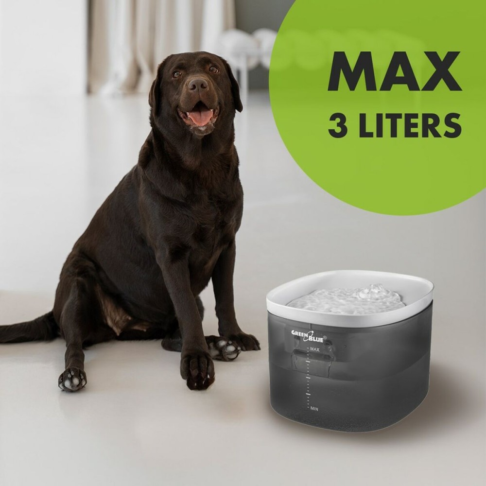 Cat Feeder Greenblue GB392 Grey
