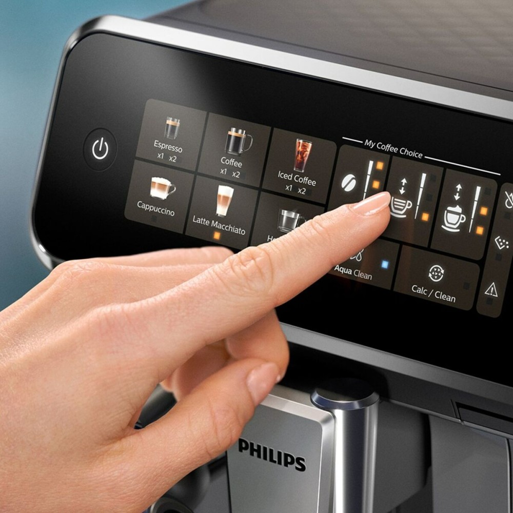 Superautomatic Coffee Maker Philips EP3347/90 Black Chrome 1500 W 230 W 15 bar 275 g 1,8 L