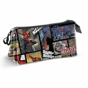 Dreifaches Mehrzweck-Etui Spider-Man 23 x 8 x 11 cm