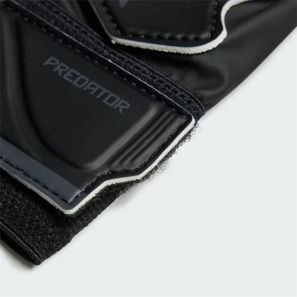 Children's Goalkeeper Gloves Adidas Predator Training Black