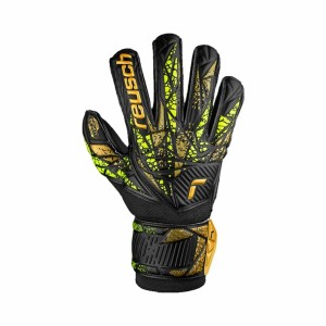 Goalkeeper Gloves Reusch Attrakt Infinity Black Adults